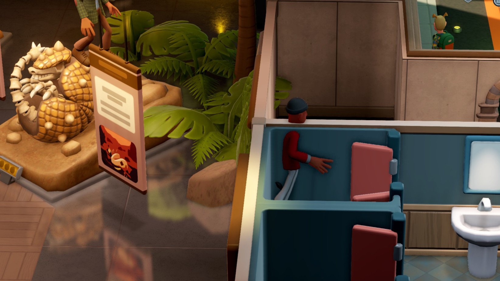 Guests getting pushed out of random places - Two Point Museum