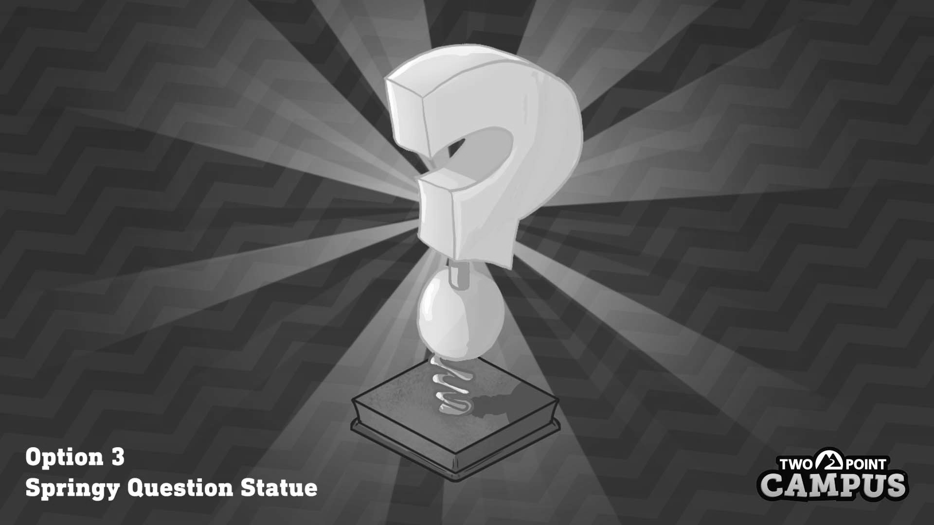 Springy Question Trophy